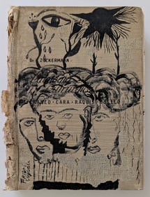 FRIDA KAHLO Vintage Medical Book with Many Drawings