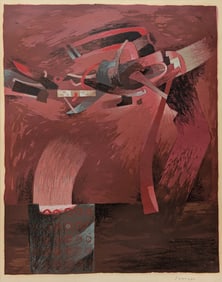 FERNANDO DE SZYSZLO (Peru 1925 - 2017) Original Stone Lithograph