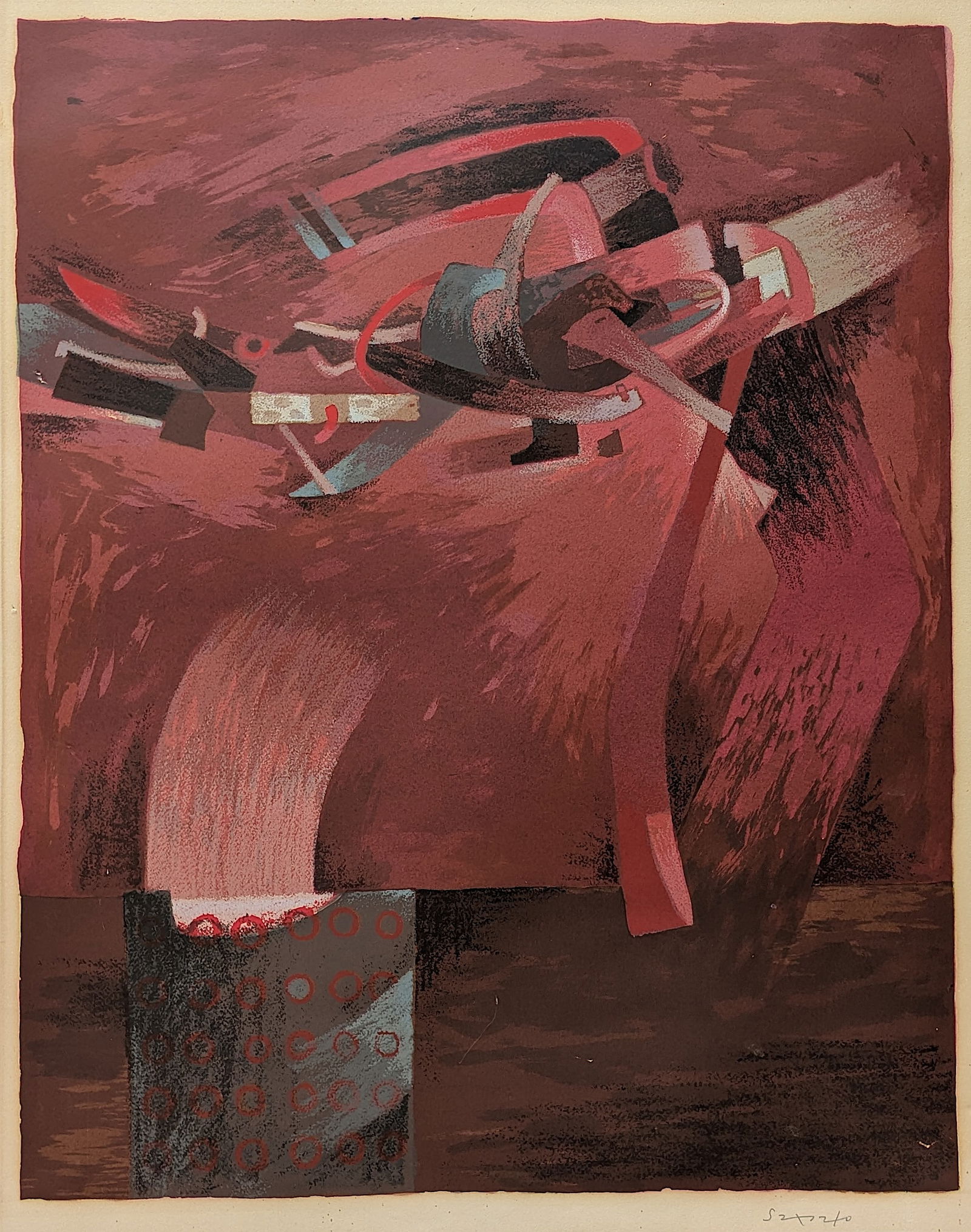 FERNANDO DE SZYSZLO (Peru 1925 - 2017) Original Stone Lithograph (1 of 5)