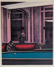 SATURNINO RAMIREZ (Colombian 1946 - 2002) Original Stone Lithograph