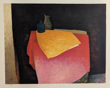 CLAUDE GAVEAU Signed Original Lithograph EA