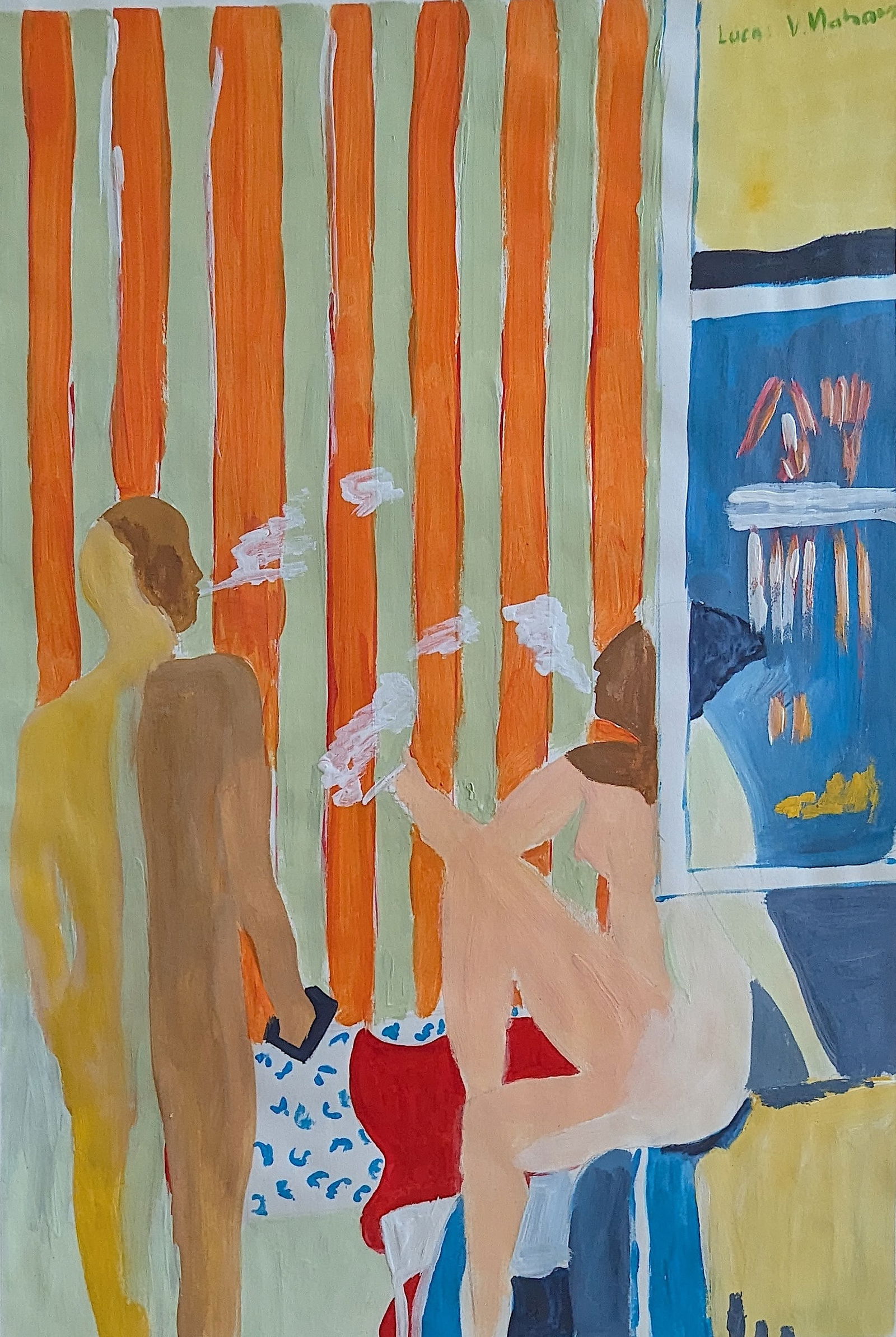 Original Painting LUCAS V MAHOME South African Listed Artist (1 of 1)