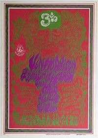 Original Poster WES WILSON for Avalon Ballroom, 1967