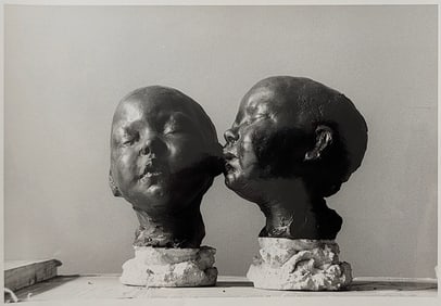 Original Gelatin Photo by TED WILLIAMS - Busts Texas King Family de Fiore