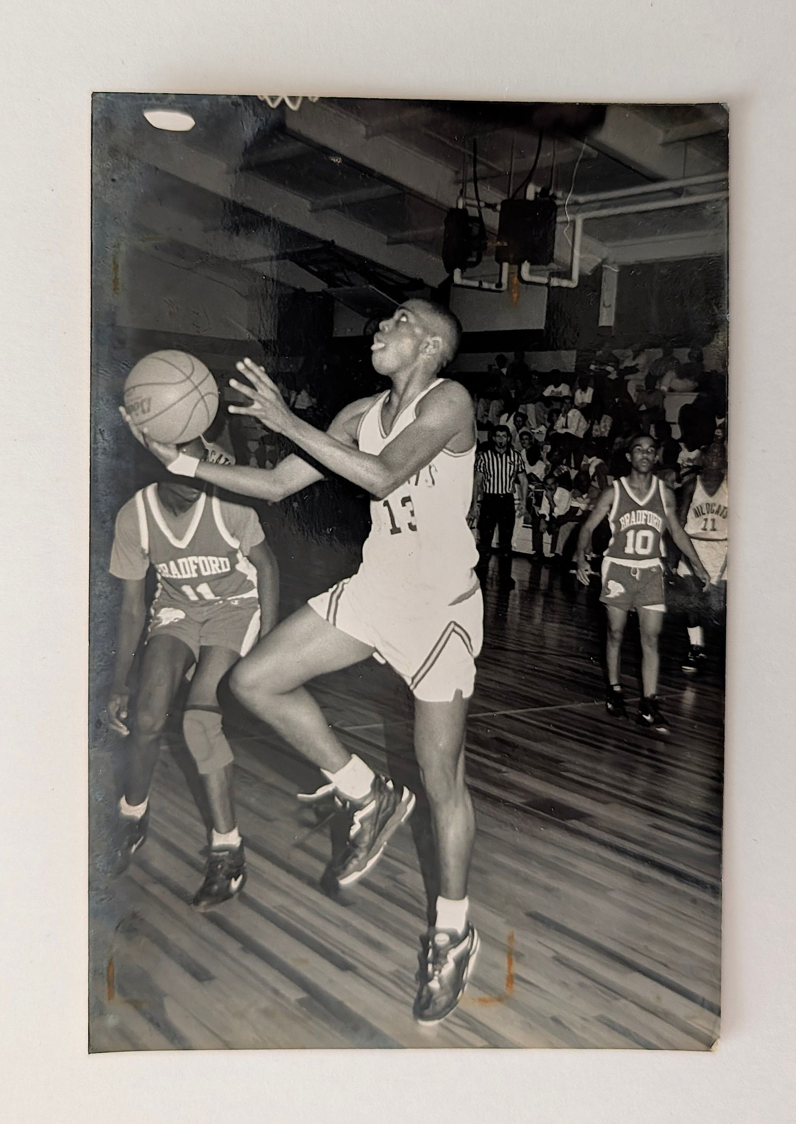 Vintage Scarce Photograph LAMONT ISAAC Basketball Player (1 of 2)