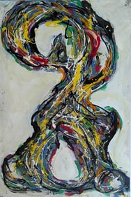 IMAI 1962 Oil on canvas Abstract Expressionism