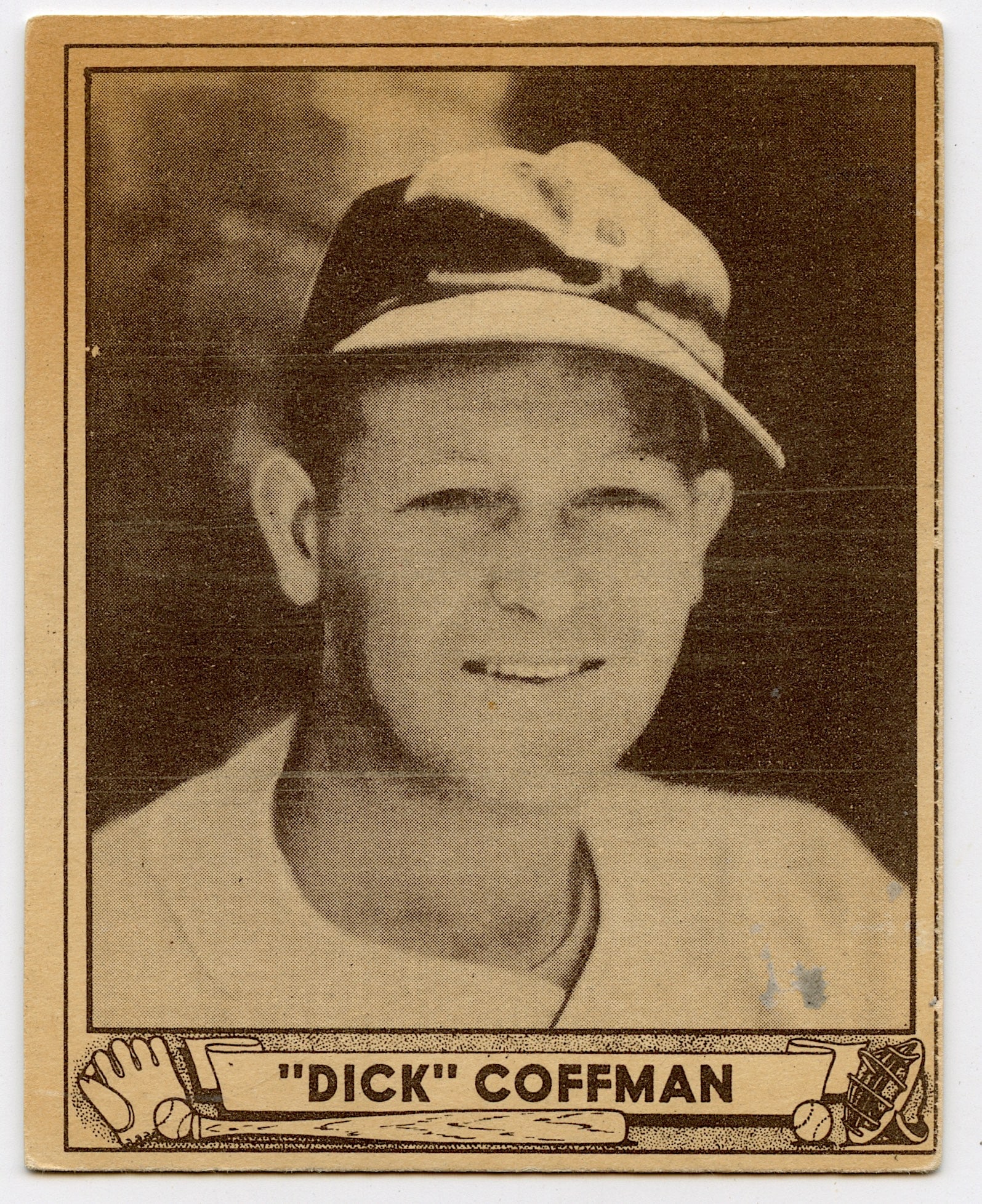 1940 Play Ball Baseball #140 Dick Coffman (1 of 2)