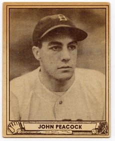 1940 Play Ball #34 John Peacock Red Sox