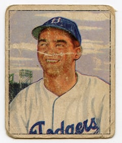 1950 Bowman Baseball #76 Rex Barney