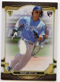 2022 BOBBY WITT JR. #9 Kansas City Royals Topps Baseball