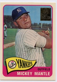 1996 Topps Mickey Mantle Commemorative Card #15/19