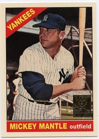 1996 Topps Mickey Mantle Commemorative Card #16/19