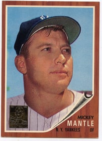 1996 Topps Mickey Mantle Commemorative Card #12/19