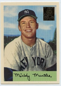 1996 Topps Mickey Mantle Commemorative Card #4/19