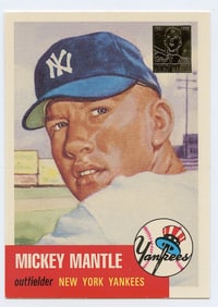 1996 Topps Mickey Mantle Commemorative Card #3/19