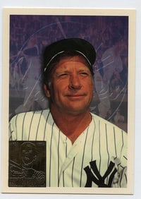 1996 Topps Mickey Mantle Commemorative Card #7