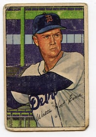 1952 Bowman #111 Walter Evers