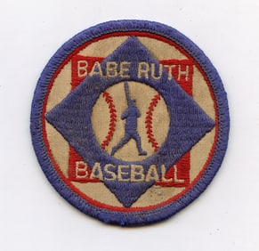 BABE RUTH LEAGUE VINTAGE PATCH, VERY EARLY