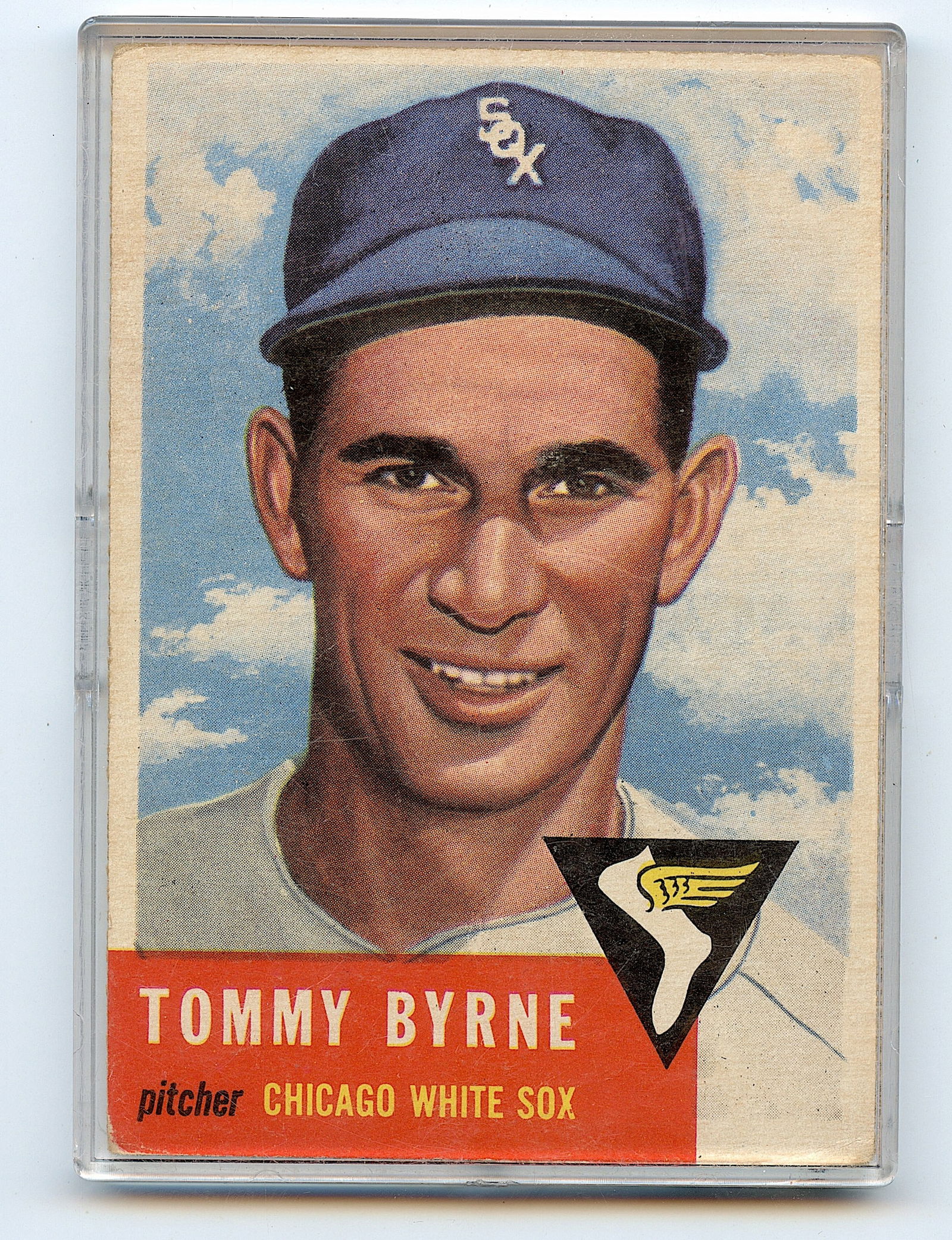 1953 Topps Baseball #123 Tommy Byrne (1 of 2)