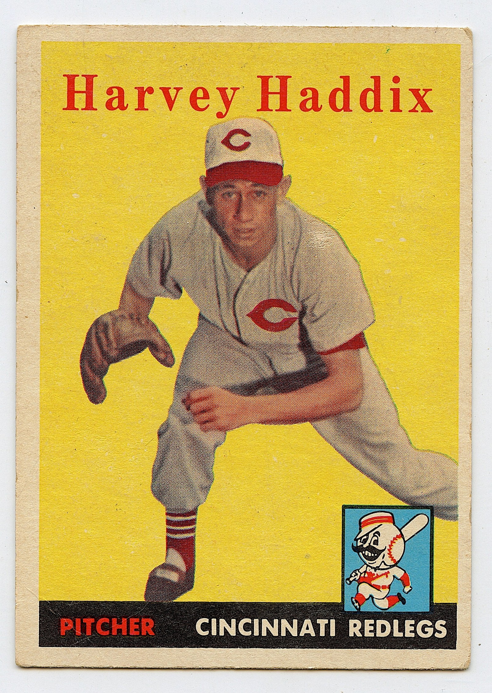 1958 Topps - Harvey Haddix #118 (1 of 2)