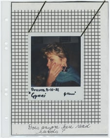 GINNY LLOYD (American 1945) Vintage DADA / MAIL ART 1950s - 1960s