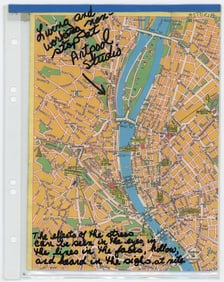 GINNY LLOYD (American 1945) Vintage DADA / MAIL ART 1950s - 1960s