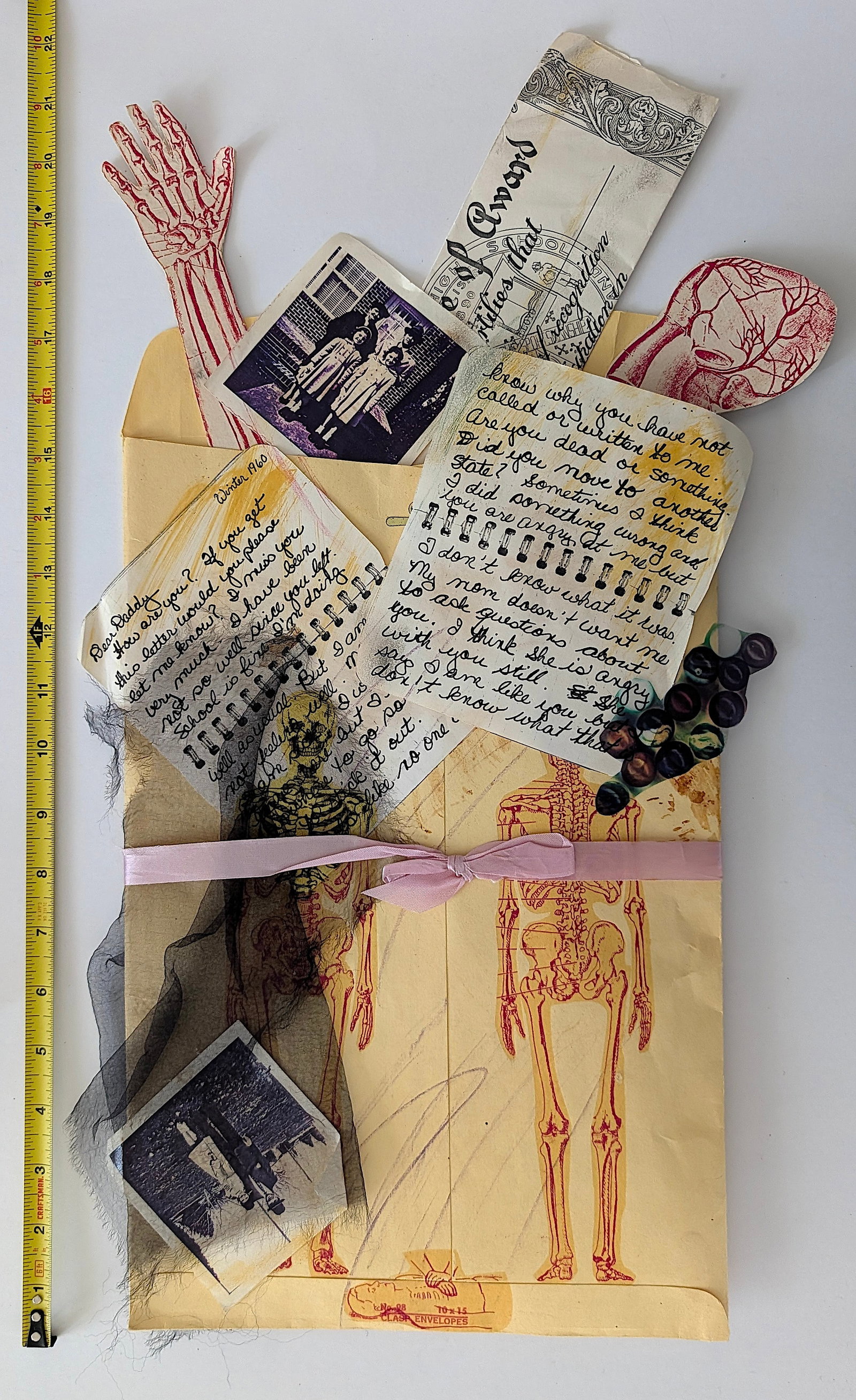 GINNY LLOYD (American 1945) Vintage DADA / MAIL ART 1950s - 1960s (1 of 3)
