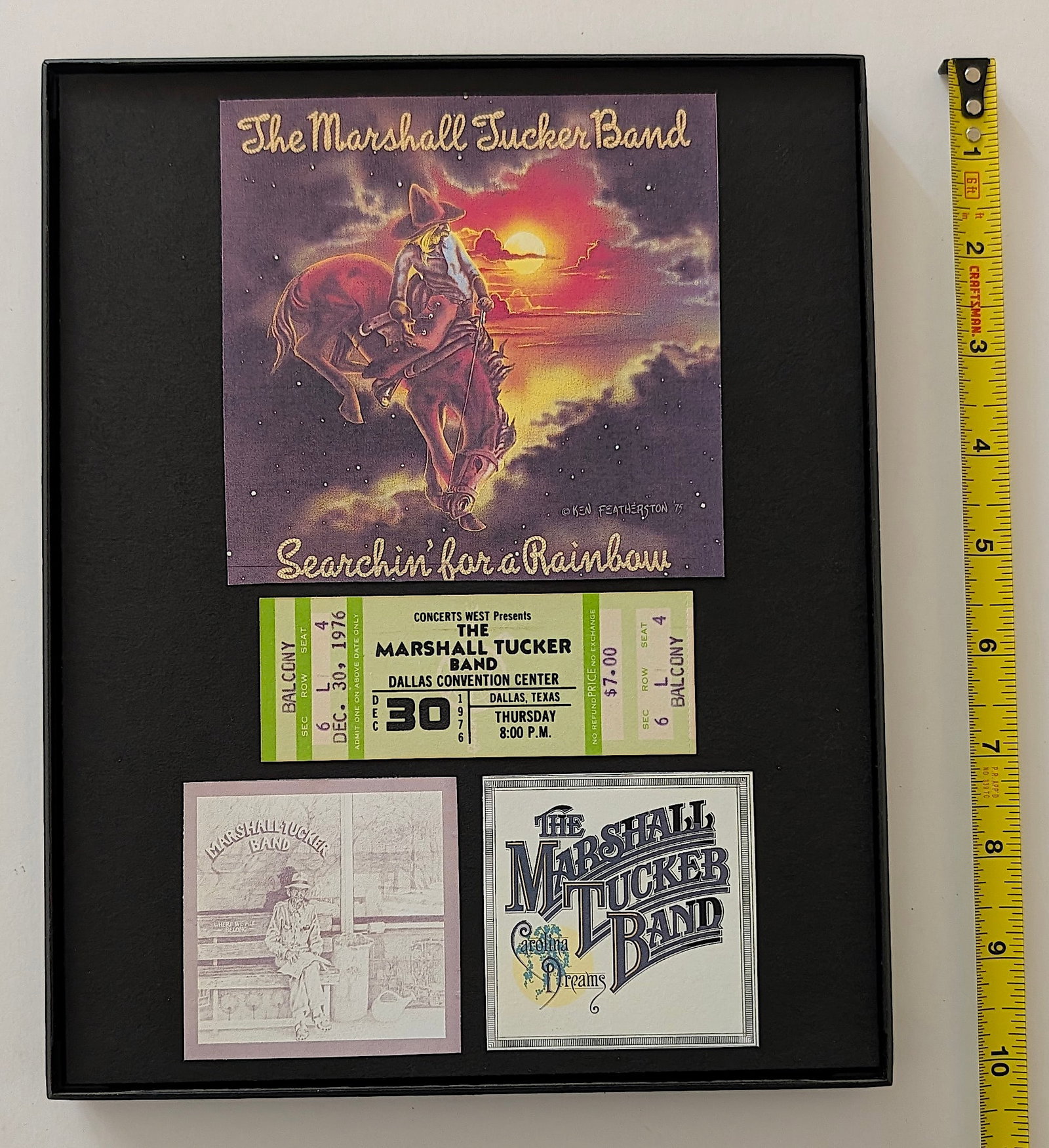 THE MARSHALL LUCKER BAND Vintage 1970s Memorabilia Ephemera Collection (1 of 1)
