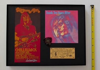 TEN YEARS AFTER  Vintage 1970s Memorabilia Ephemera Collection