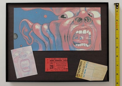 KING CRIMSON  Vintage 1970s Memorabilia Ephemera Collection