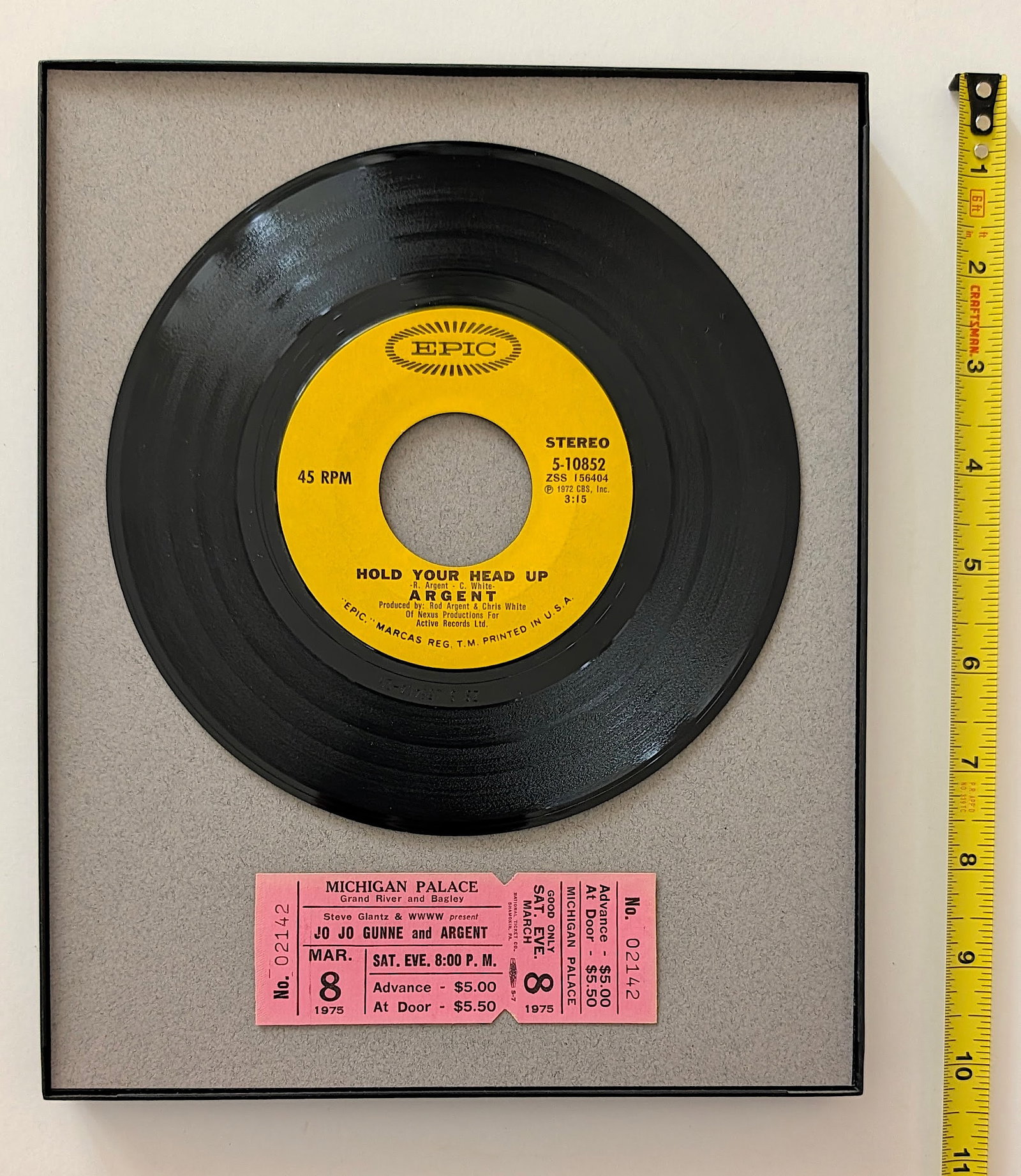 ARGENT Vintage 1970s Memorabilia Ephemera Collection: This is a consignment from a collector in Miami, Fl. He explained us that the provenance is from the inventory of a closed notable comic book and collectibles in AB, Canada. We have included quality i