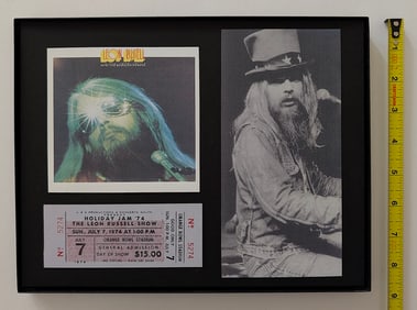 LEON RUSSELL Vintage 1970s Memorabilia Ephemera Collection