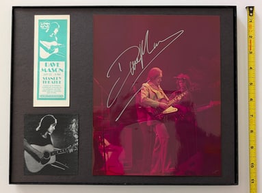 DAVE MASON Vintage 1970s Memorabilia Ephemera Collection