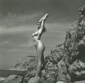 ANDRÉ DE DIENES Vintage Photo 1950s-1960s Nude Study