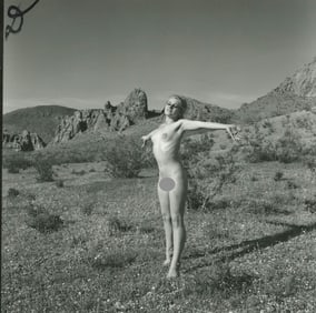 ANDRÉ DE DIENES Vintage Photo 1950s-1960s Nude Study