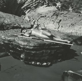 ANDRÉ DE DIENES Vintage Photo 1950s-1960s Nude Study