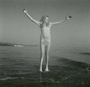 ANDRÉ DE DIENES Vintage Photo 1950s-1960s Nude Study