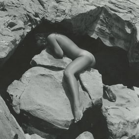 ANDRÉ DE DIENES Vintage Photo 1950s-1960s Nude Study