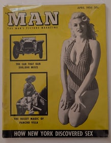 April 1956 Issue of Modern Man Magazine