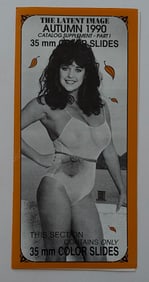 Scarce Pin-Up The Latent Image Catalog Supplement 35mm Slides