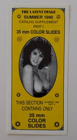 Scarce Pin-Up The Latent Image Catalog Supplement 35mm Slides