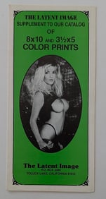 Scarce Pin-Up The Latent Image Catalog Supplement 35mm Slides
