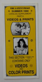 Scarce Pin-Up The Latent Image Catalog Supplement 35mm Slides