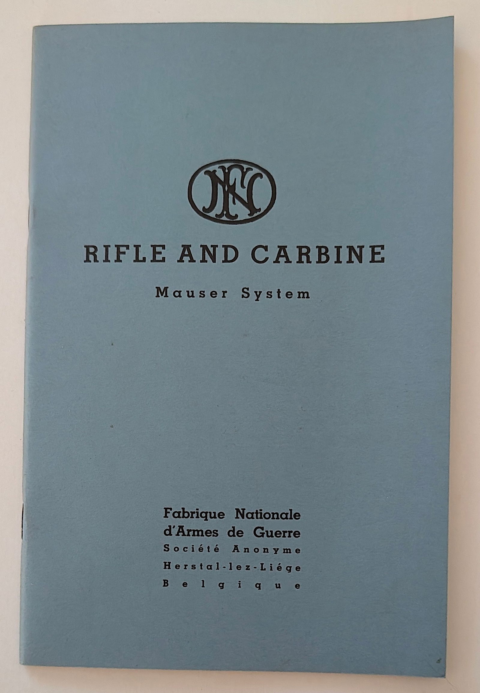 Rifle And Carbine Mauser Systems Fabrique Nationale D’armes De Guerre (1 of 3)