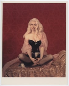 Original Vintage Photograph SELF PORTRAIT BUNNY YEAGER