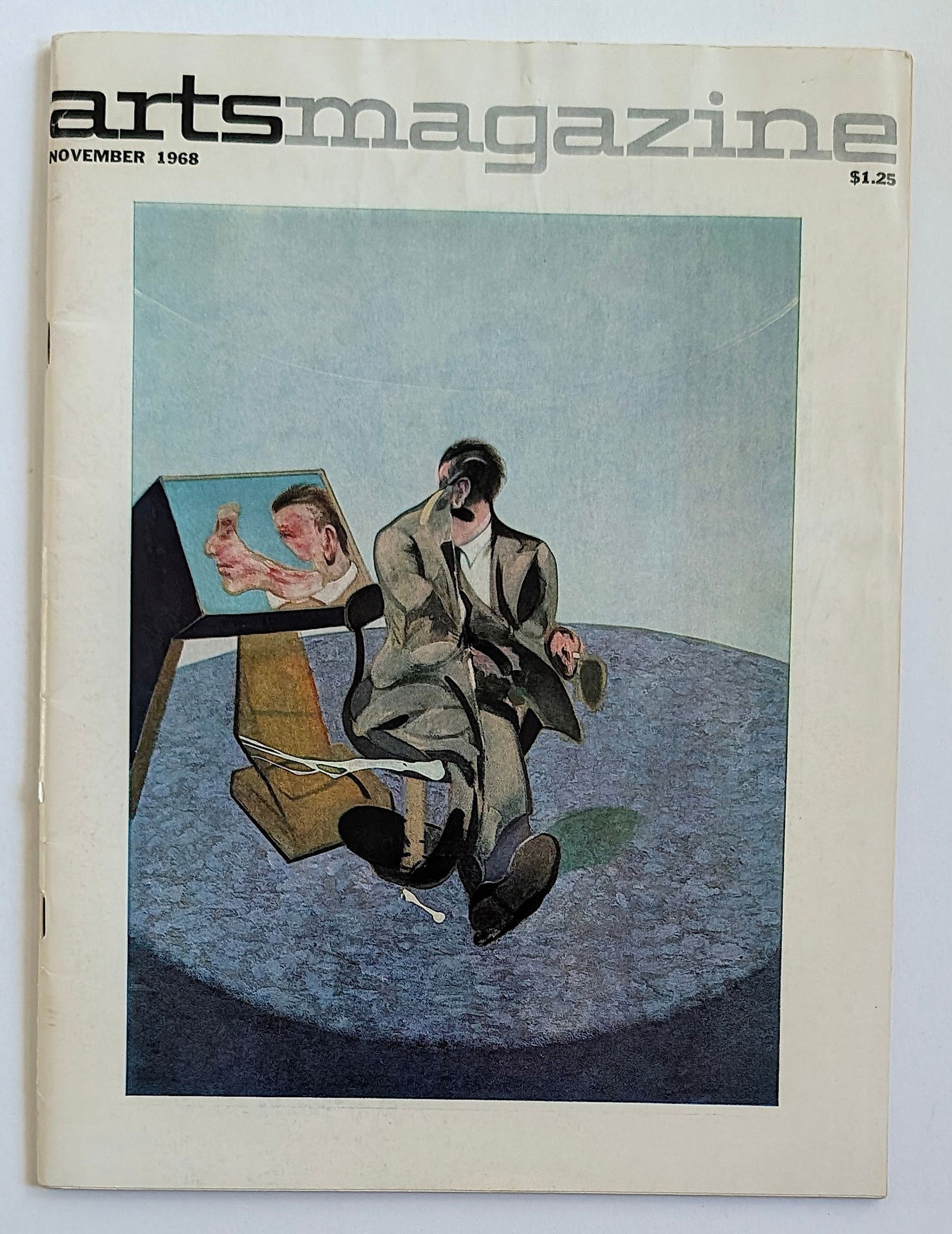 November 1968 issue of Arts Magazine: From the estate of Mr. Ira Licht (1938–2023) — a distinguished art historian, curator, and museum director. Mr. Licht was educated at Columbia College, where he studied art history. He later
