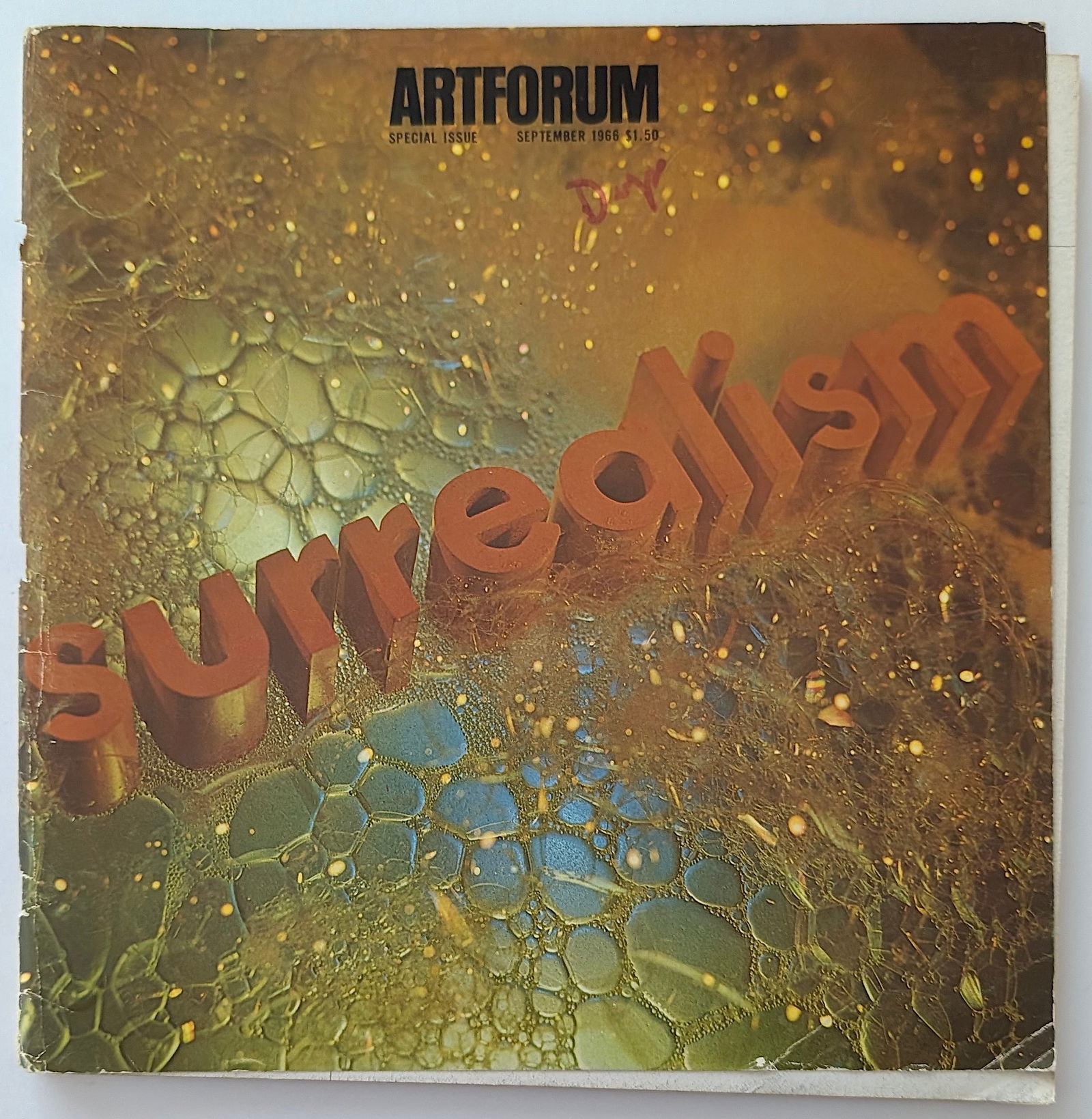 September 1966 Special Surrealism Issue of Artforum Magazine: From the estate of Mr. Ira Licht (1938–2023) — a distinguished art historian, curator, and museum director. Mr. Licht was educated at Columbia College, where he studied art history. He later serve