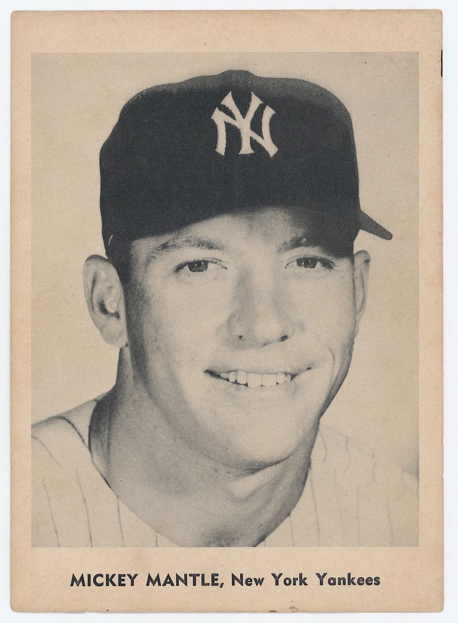 1959 Jay Publishing MICKEY MANTLE All-Stars Yankees (1 of 2)
