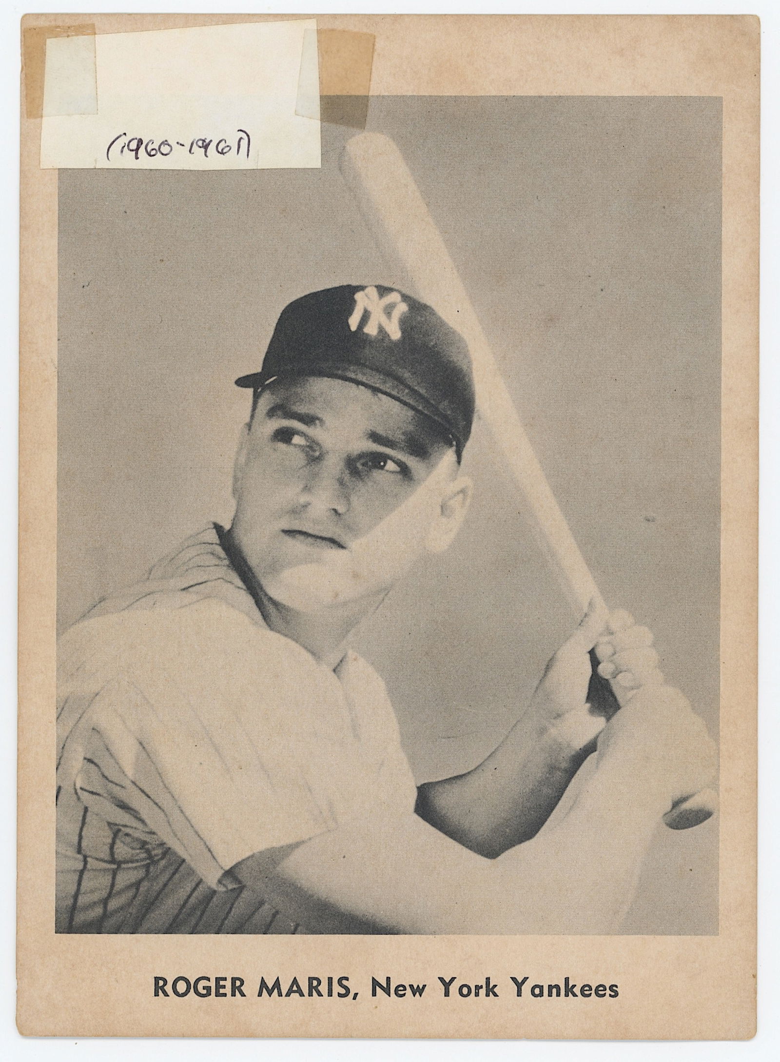 1959 Jay Publishing ROGER MARIS All-Stars Yankees: The provenance is from the estate of a deceased collector in South Florida.The dimensions are Approx. 7" x 5". We have included quality images to show it's actual condition. This lot is located in Boc