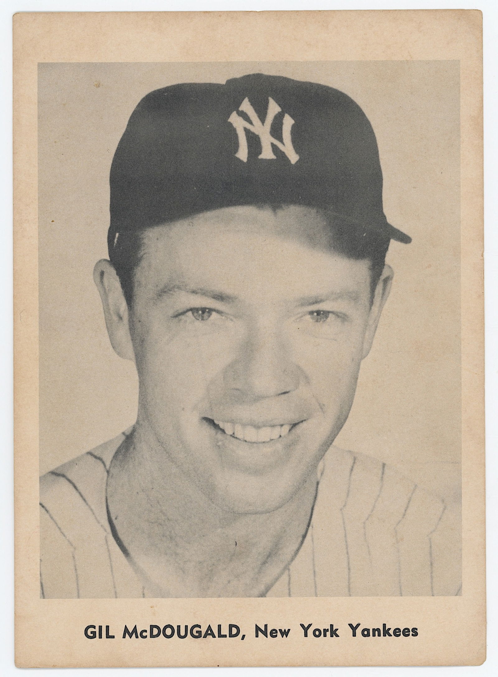 1959 Jay Publishing GIL McDOUGALD All-Stars Yankees (1 of 2)
